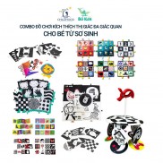 Shop Bố Ken Combo Đồ Chơi Kích Thích Thị Giác Và Giác Quan Trẻ Sơ Sinh [Cho Bé Từ 0 - 6 Tháng]